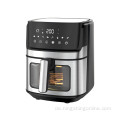 Smart Visible Air Fryer (5,5 l–6,5 l, Edelstahl, digital, ölfrei, Englisch/Spanisch)